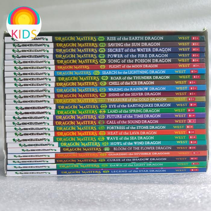 Gambar Dragon Masters scholastic children book - 25 buku + box dari toko buku inggris anak undefined Tokopedia