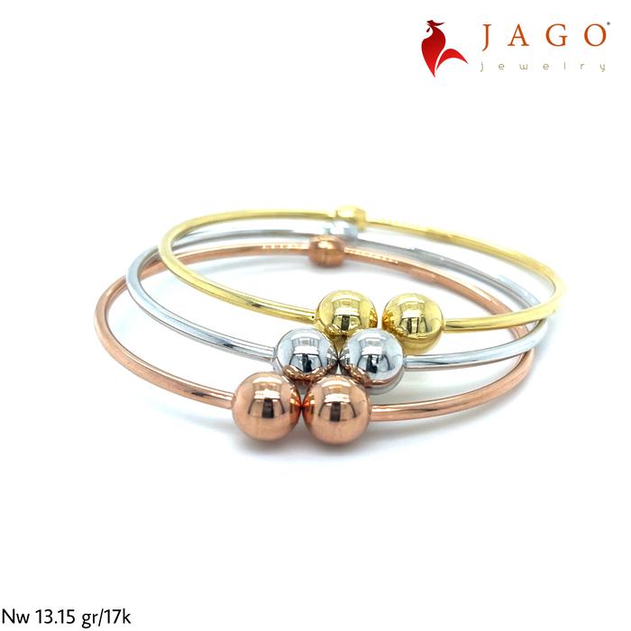 Gambar Jago Jewelry Gelang Laoise 17K-W dari Jagojewelry undefined Tokopedia