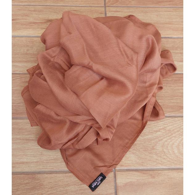 Gambar Hijab Pashmina Viscose Naura - Terracota dari FS-Collections undefined Tokopedia