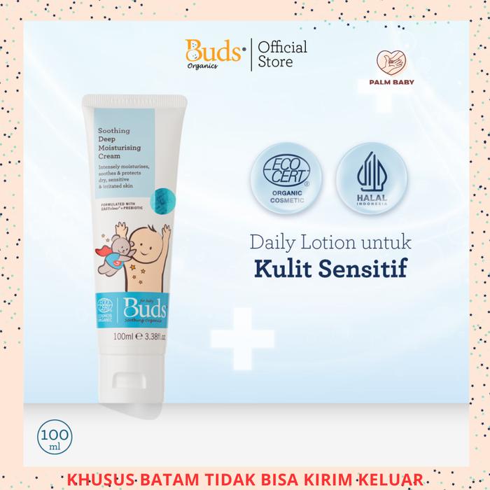 Gambar Buds Organics BSO - Super Soothing Deep Moisturising Cream 100ml dari Palm Baby Shop BTM undefined Tokopedia