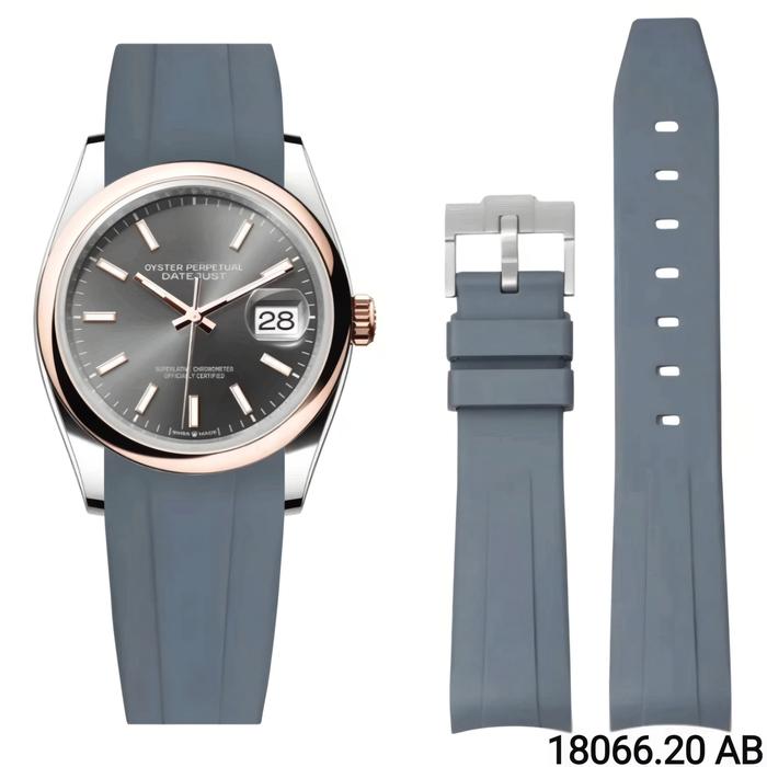 Gambar Tali Jam Tangan Datejust 36mm Replacement Strap Rubber Datejust 8066.20 - 8066.20 AB dari Watch Band N strap undefined Tokopedia