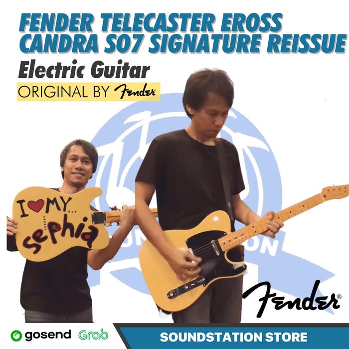 Gambar FENDER TELECASTER Eross Candra SO7 Signature Reissue Electric Guitar dari SoundStation Store undefined Tokopedia