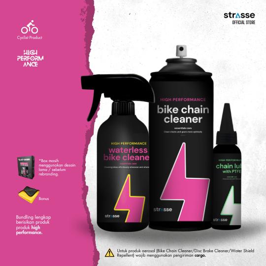 Gambar STRASSE Paket Perawatan, Pembersih & Lube Sepeda 3in1 High Performance dari Strasse ID undefined Tokopedia