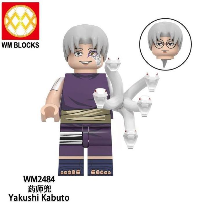Gambar Action figure naruto gengetsu kabuto rin raikage anko kaguya kusina tsuchikage WM6154 - Kabuto WM2484 dari Aluna35 undefined Tokopedia
