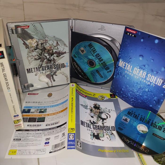 PS2 Metal Gear Solid 2: Sons of Liberty - Usato