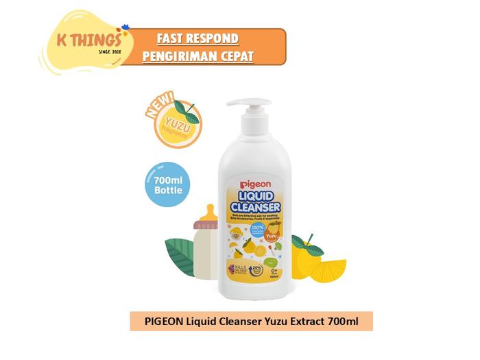 Gambar PIGEON Liquid Cleanser Bottle with Yuzu Extract Refill 700ml 650ml 450ml 200ml Sabun Pembersih Botol, Dot, Peralatan Makan Bayi, Mainan Bayi, Aksesoris Bayi dan Perlengkapan Bayi Bebas dari SLS Eco Friendly - Yuzu 700ml dari K Things undefined Tokopedia
