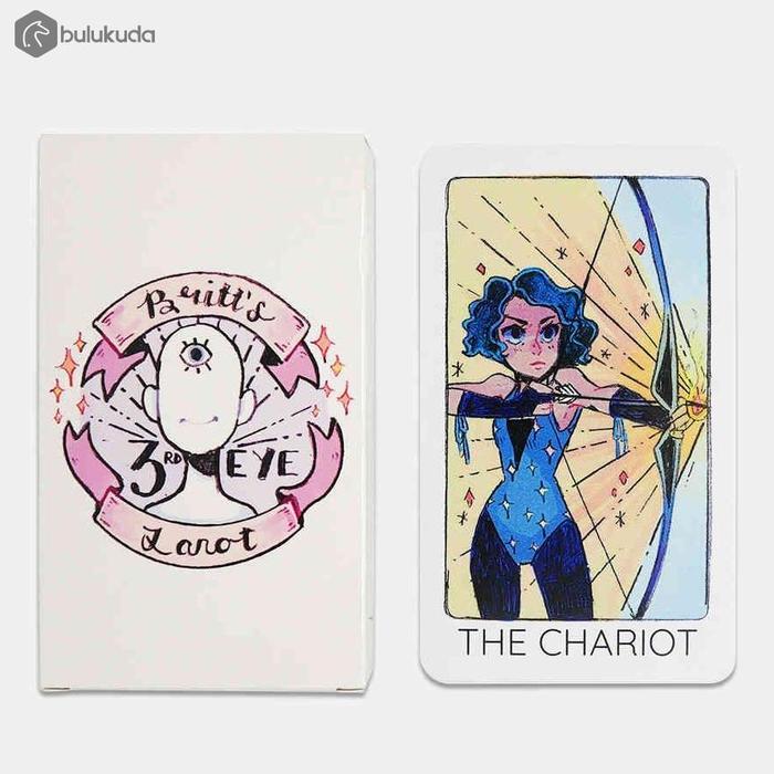 Gambar TERMURAH Kartu Tarot Mata Ketiga Deck Britt ukuran JUMBO or Kecil | Oracle Tarot Card Britts Third Eye | 3rd eye 78 Cards Booklet Guide Book - PDF Kecil dari card store00 undefined Tokopedia
