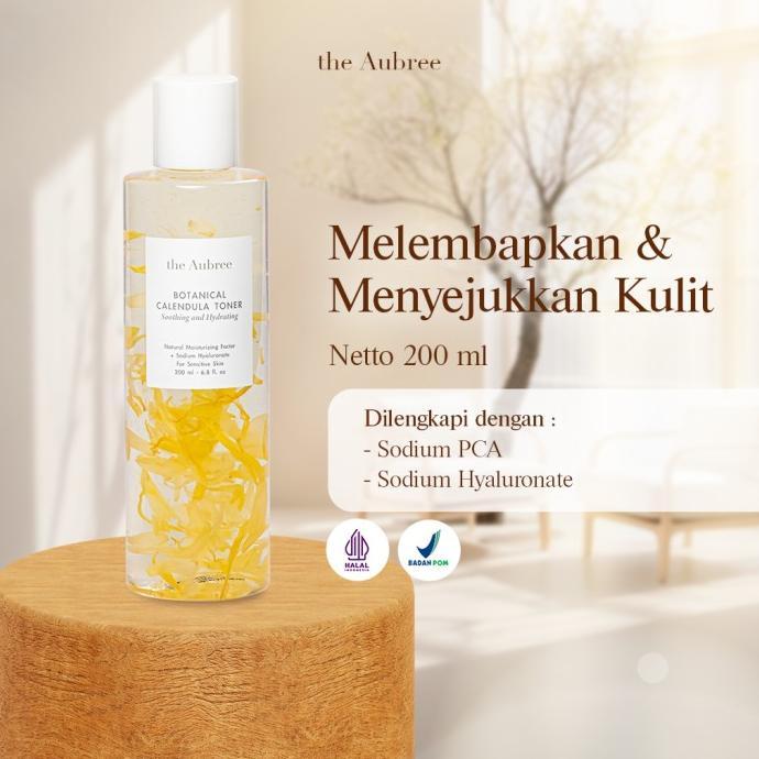 Gambar The Aubree Botanical Calendula Toner 200 Ml - Calendula dari Petal Poisie undefined Tokopedia