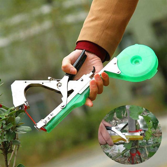 Gambar Alat Pengikat Lanjaran batang Tanaman - Tape tool Hand Tying Machine dari Tukura undefined Tokopedia