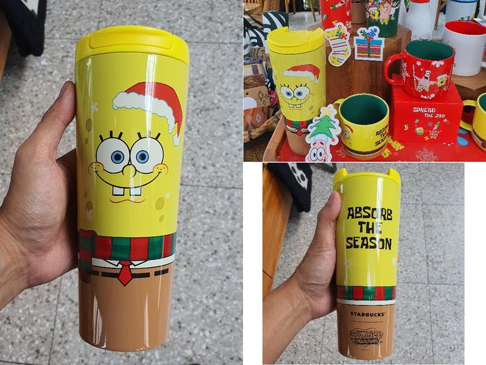 Gambar Tumbler Starbucks Korea Seoul Ukuran tall Original Official Resmi Asli Baru - Spongebob 1 dari Doctor Jersey undefined Tokopedia