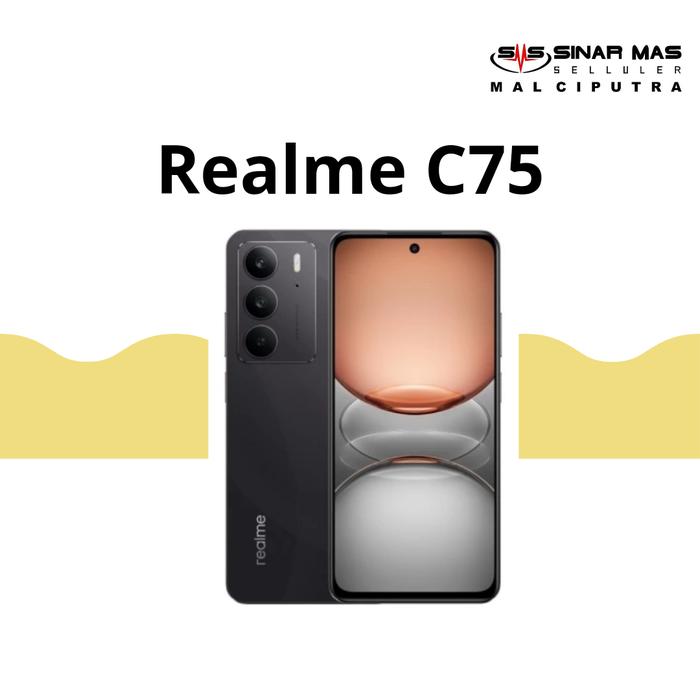 Gambar Realme C75 8/256GB New Garansi - Hitam dari SINAR MAS SELLULER CIPUTRA undefined Tokopedia