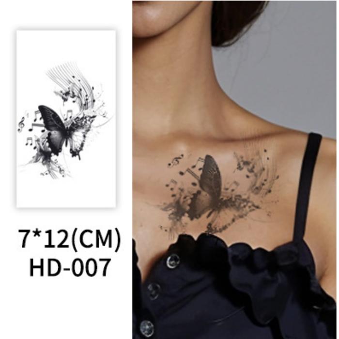 Gambar Tato Kupu Kupu Tahan Lama Tato Temporer Tahan Air Tato Butterfly Tato Stiker Tato Kupu-Kupu Tahan Lama Tinta Buah tattoo ink melab - WHD07 dari wijayashop99 undefined Tokopedia