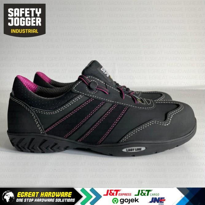 Gambar Sepatu Safety Jogger Wanita Ceres S3 Industrial Shoes Termurah Ready Terbaik - Hitam, 37 dari Tosan Aji Strore undefined Tokopedia
