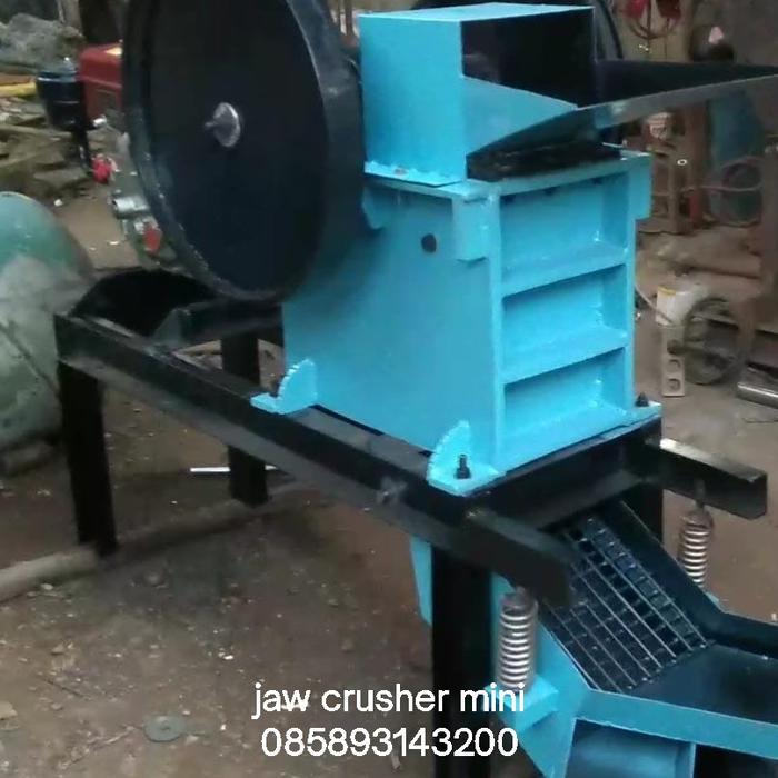 Gambar jaw crusher mini pemecah batu 100*150 dari yudhistech undefined Tokopedia