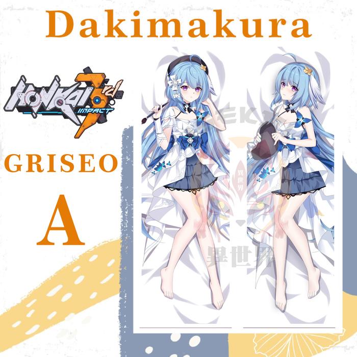 Gambar DAKIMAKURA GRISEO Honkai Impact 3rd - Sarung bantal Waifu Anime GRISEO Honkai Impact 3rd - GRISEO A, TC Medium dari spalva.isekai undefined Tokopedia
