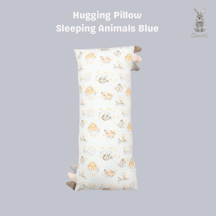 Gambar Carrol Baby Hugging Pillow Toodler Size - Bantal Toodler Tencel - Sleeping Animals Collections - Sleeping Blue, Pillow + Case dari Carrol Baby undefined 5 Tokopedia