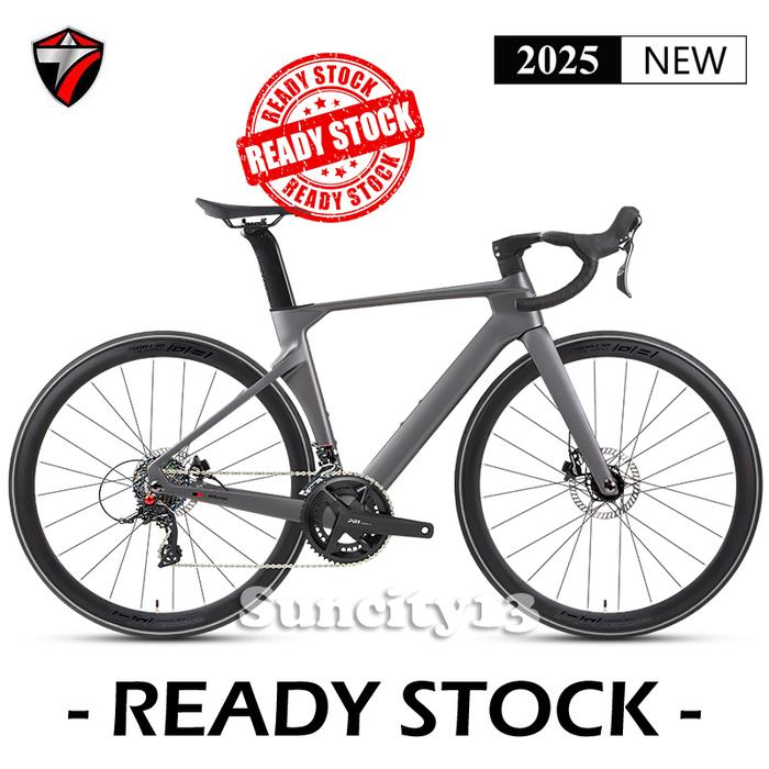 Gambar READY STOCK TWITTER R5 PRO GEN 2 DISC CARBON 24 SPEED FULL HYDRAULIC SEPEDA BALAP - Abu Tua, 46 dari SUNCITY13 undefined Tokopedia