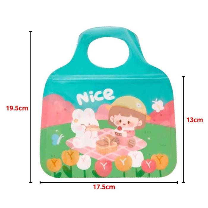 Gambar MYNOONA Plastik Ziplock Hampers Mini Tas Jinjing Goodie Bag Souvenir Ulang Tahun - NICE dari Mynoona Toona undefined Tokopedia