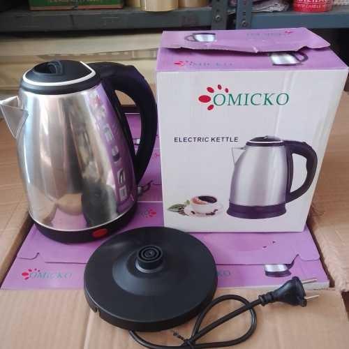 Gambar Teko listrik stainless low watt/Teko listrik 1,8 liter/Pemanas air - Merek Omico dari Toko Evi wijaya olshop undefined Tokopedia