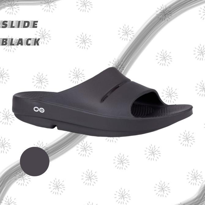 Gambar top OOFOS Sandal Ooah Slide Black cuzz - Black, 36 dari asaabil undefined Tokopedia
