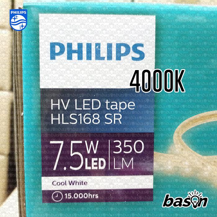 Gambar PHILIPS HLS168 7.5W 220V 50 meter - Flexible LED Tape + driver 7W - 3000K / 4000K / 6500K - 4000K Netral dari Bason undefined Tokopedia