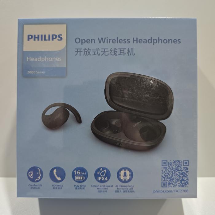 Gambar Philips TAT2708 Open Ear Wireless Headphone TWS IPX4 AI Microphone 2000 Series - Garansi Resmi - Hitam dari bestdeal_NEW Kota Administrasi Jakarta Pusat Tokopedia