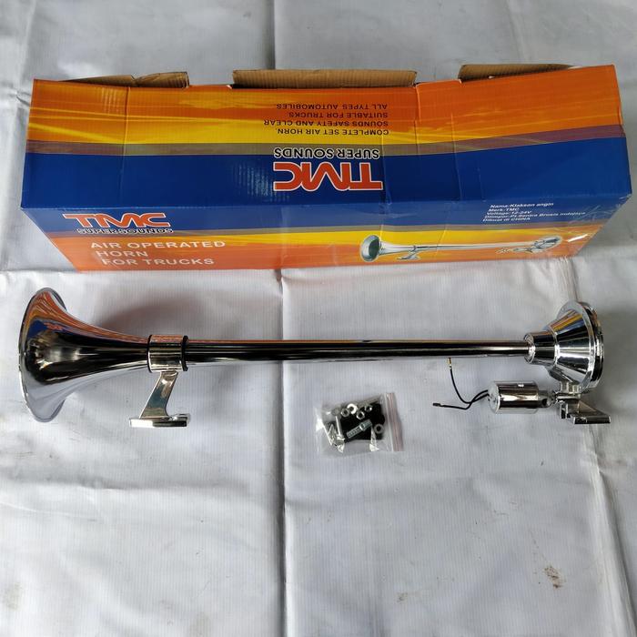 Gambar Klakson Terompet Angin 1 Corong Besar 61cm / 61 cm Horn Truk Fuso Bus dari Sigma Motor undefined Tokopedia