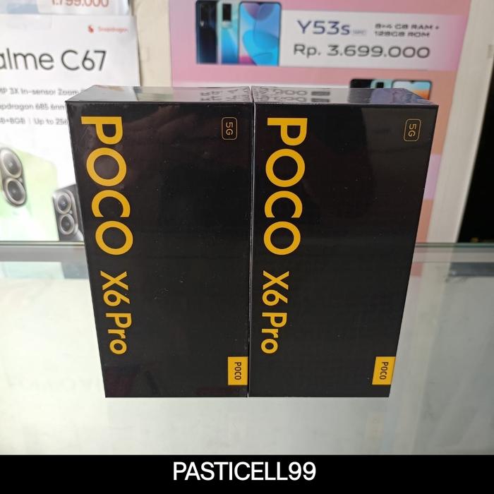 Gambar Xiaomi Poco X6 Pro 5G 12/512 GB || Dimensity 8300 Ultra || 64 MP OIS || Garansi Resmi - YELLOW dari Pasticell99 undefined Tokopedia