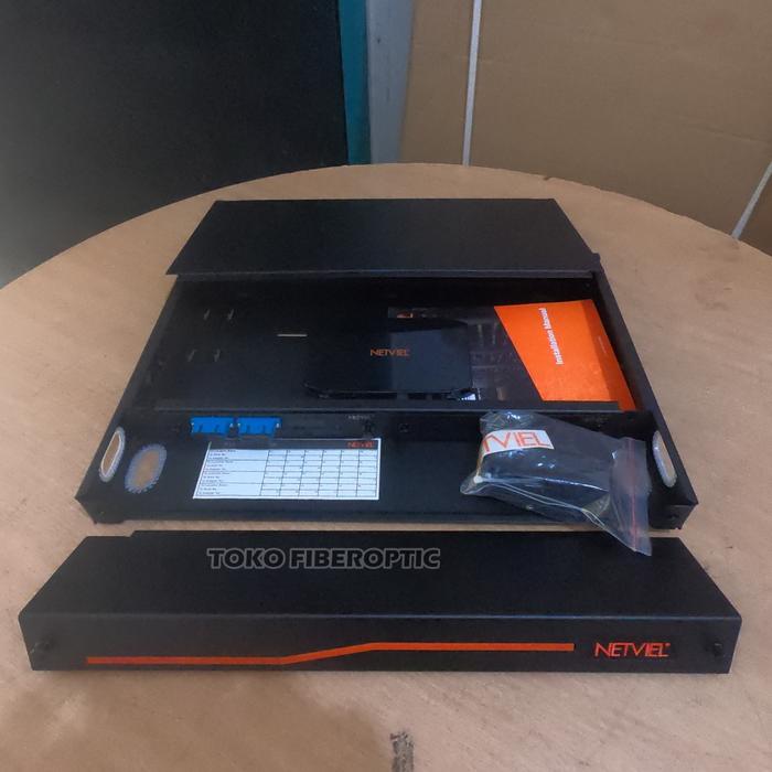 Gambar Netviel OTB Rackmounted SC 4 port - 96 port Singlemode - 4 port dari TOKO FIBEROPTIC STORE undefined Tokopedia