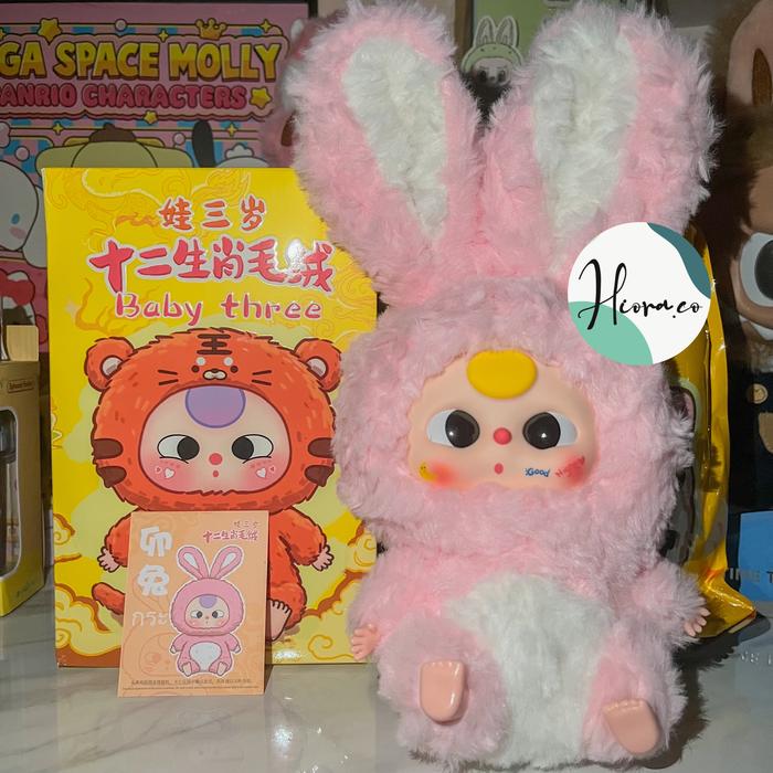 Jual [READY STOCK] Baby Three Shio Zodiac bunny Rare Mata Air Odd Eye ...