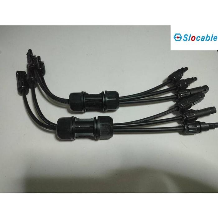 Gambar SLOCABLE MC4 Cable Branch Cabang Y 50A Solar Panel 1M2F 1F2M MC4XN-2-1 - MC4XN-4-1 dari CV RENSKY undefined Tokopedia