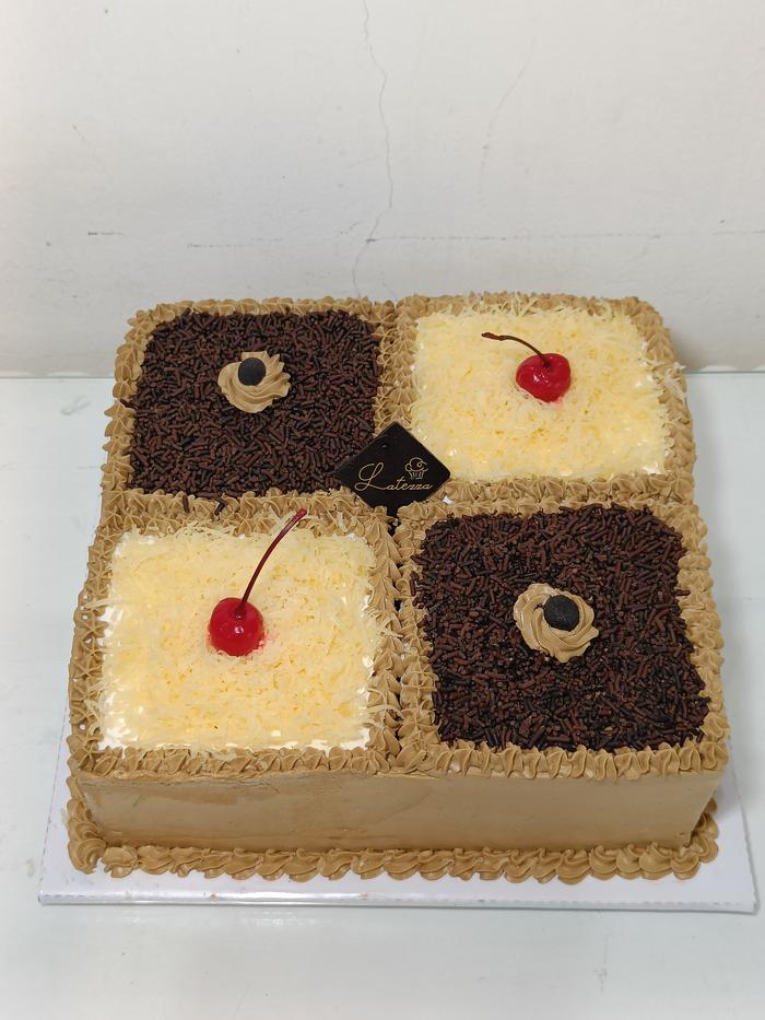 Gambar Cake nougat kue mocca Cake kue 4rasa cake 4rasa kue kacang kue coklat Kue Jadul Cake Jadoel - Keju Coklat dari Gaby Bella Florist undefined Tokopedia