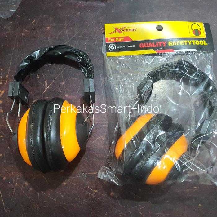 Jual XANDER earmuff ear muff penutup telinga pelindung kuping anti