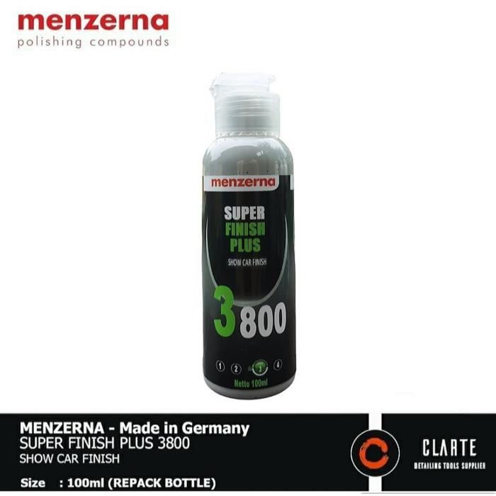 Gambar Menzerna Super Finish Plus 3800 - 1 Liter - 100ml dari clartedetailingtools undefined Tokopedia