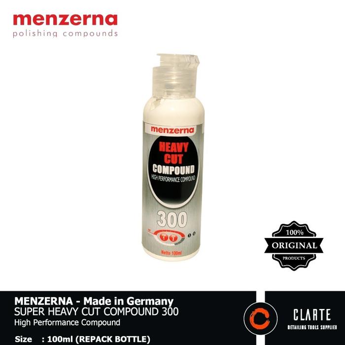 Gambar Menzerna Super Heavy Cut Compound 300 - 1 Liter - 100 ml dari clartedetailingtools undefined Tokopedia
