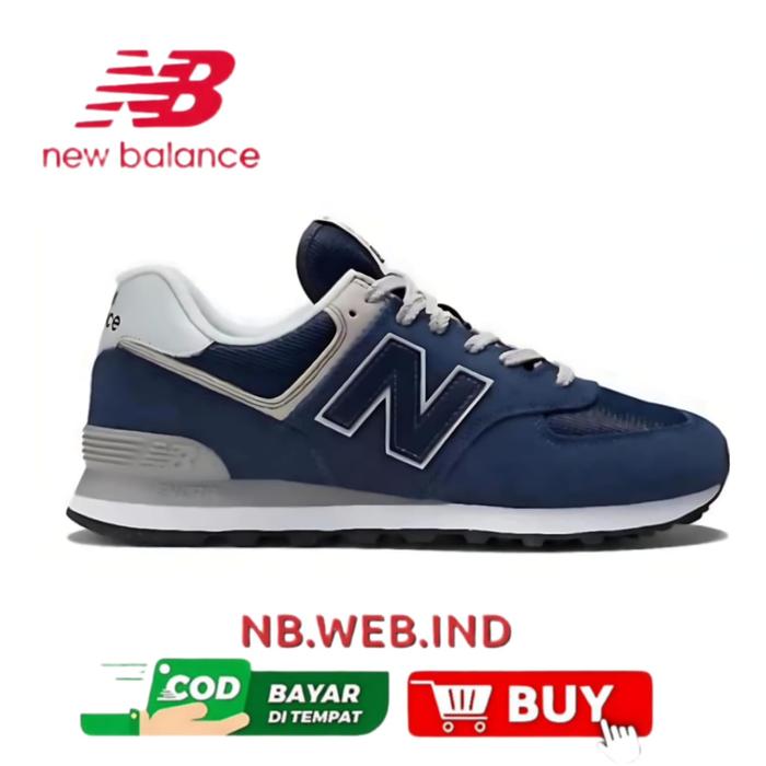 SEPATU NEW BALANCE 574 CALSSIC NAVY 100% BNIB 41