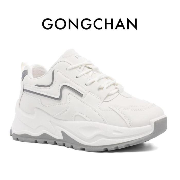 Gambar uk-12 PVN Gongchan Sepatu Sneakers Wanita Sport Shoes Blue 313 Termurah - Grey, 37(2) dari Toko Aldika Jaya undefined Tokopedia