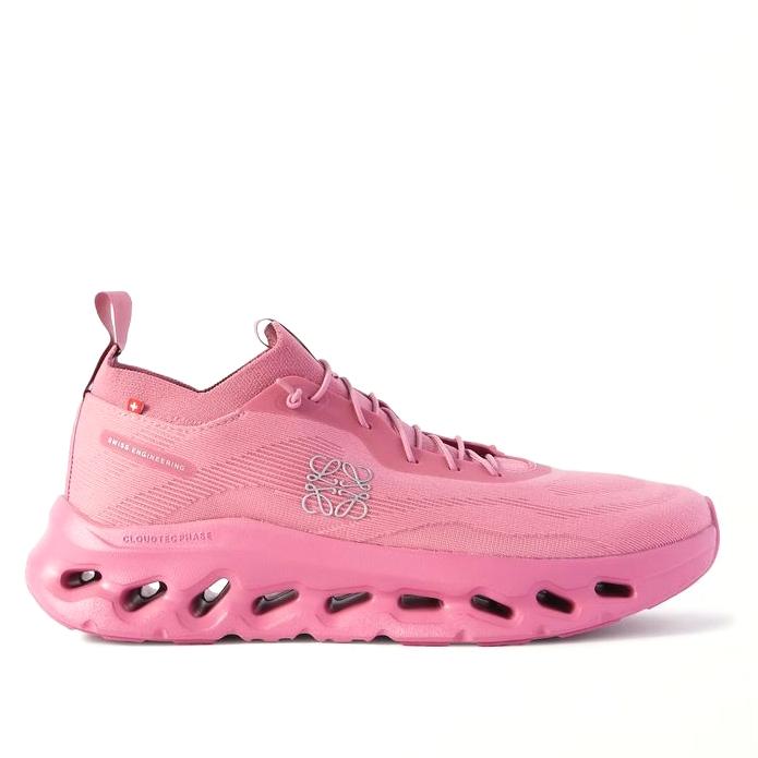 Jual Sepatu Sneakers Running Wanita On Cloud X Loewe Pink Rose
