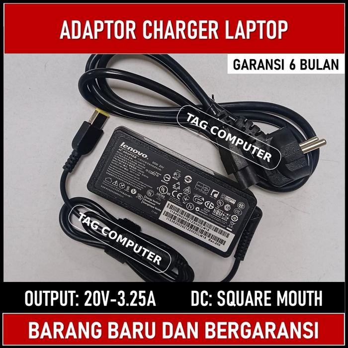 Gambar ADAPTOR CHARGER LAPTOP LENOVO G40 G40-30 G40-45 G40-70 20V-3.25A USB dari tagcomputer undefined Tokopedia