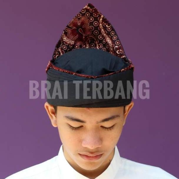 Gambar Blangkon Ikat Iket Totopong Sunda Pajajaran Siliwangi Makuta Naga - 6 dari Vintage Vogy undefined Tokopedia