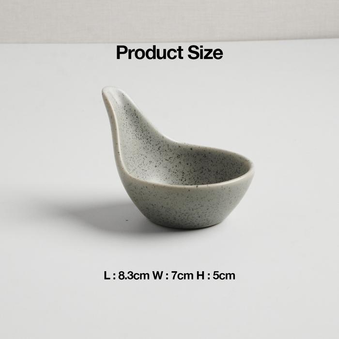 Gambar Brewsuniq - Fusion Grey Hapita Tableware / Peralatan makan keramik / piring makan set / piring cafe / tableware cafe / restoran / piring abu - SD0118 dari Brewsuniq Store Serpong undefined Tokopedia