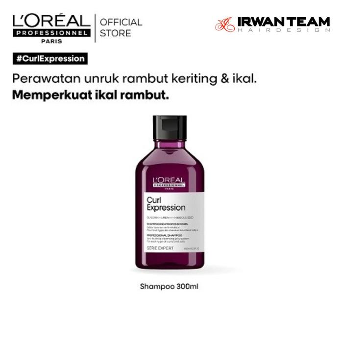 Gambar L'Oreal Professionnel Serie Expert Curl Expression Shampoo 300ml - Perawatan Rambut Keriting & Ikal dari Irwan Team undefined Tokopedia