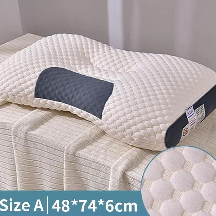Gambar Non-Collapse Non-Deformation Anti-Mite Pillow Pillow Core Home Sleep Aid Cervical Honeycomb Pillow - Peak nest, 48x74cm dari Fazrin Calandra undefined Tokopedia