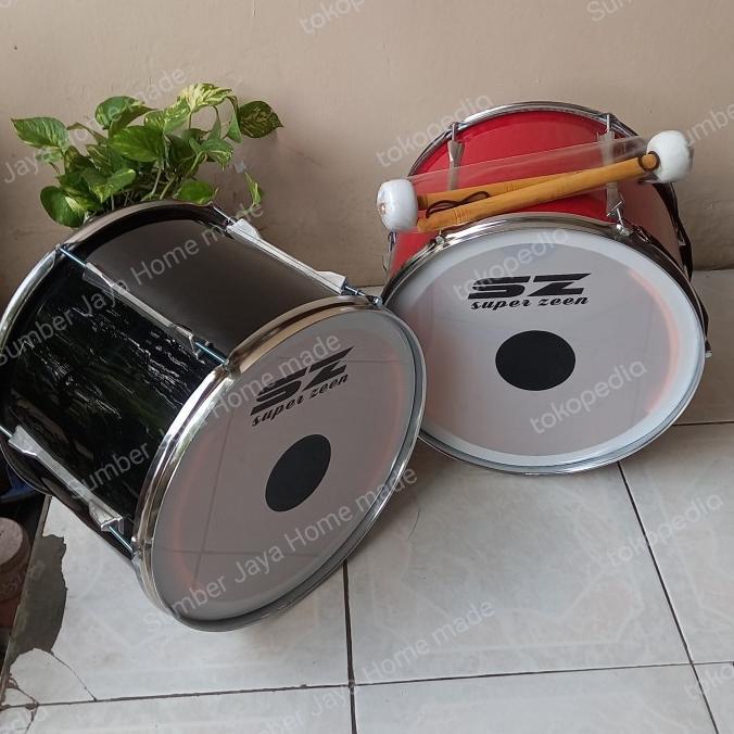 Gambar bass drum suporter / bass supporter 16 - 26 inch Terbaik - Hitam, 20 inchi dari Jaya Musikk undefined Tokopedia