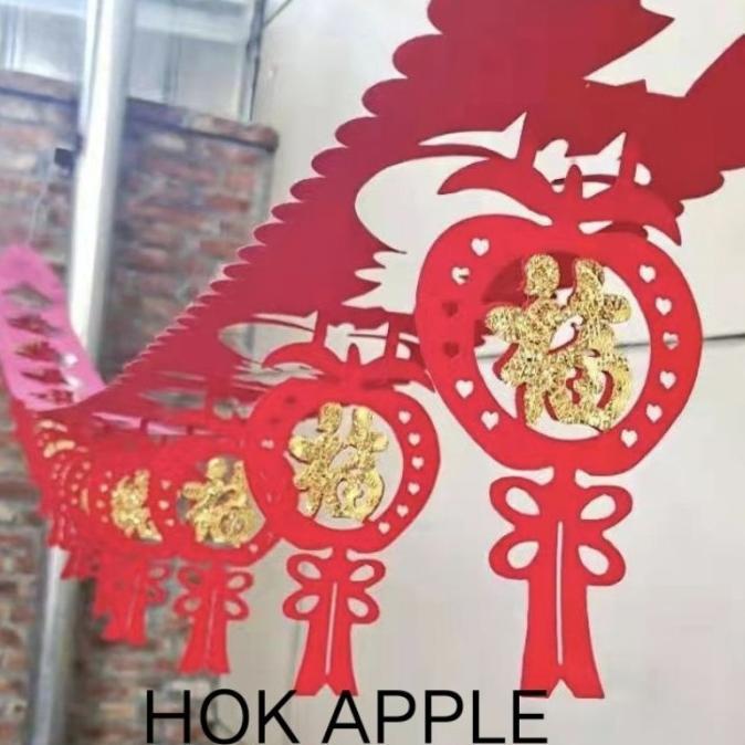Gambar Imlek Dekorasi Gantungan Garland Imlek Kelinci 3 Dimensi 2023 Bahan Bl Terbaik - Hok Apple dari BerkahJayaped undefined Tokopedia