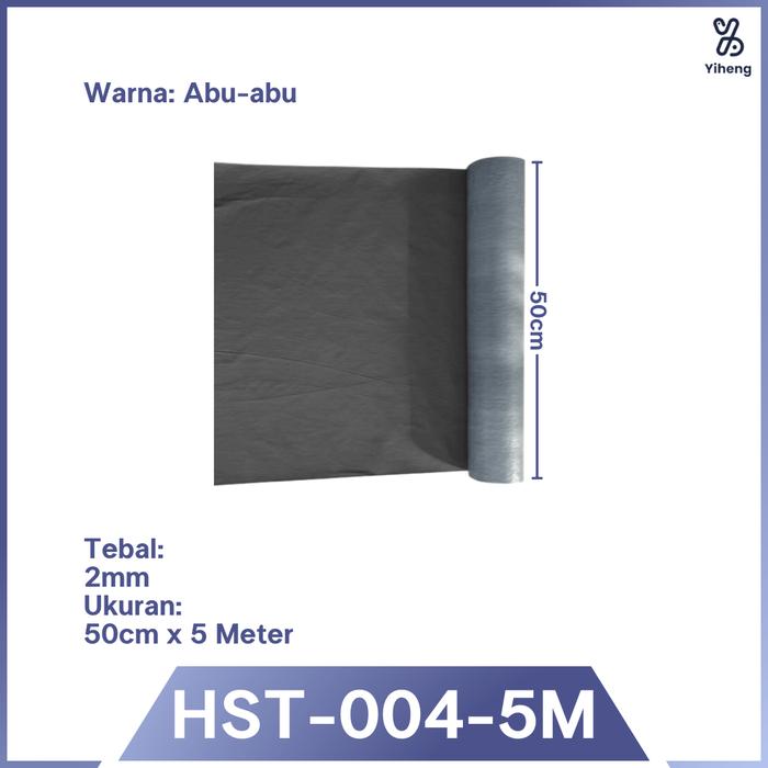 Gambar Waterproofing Membrane Self Adhesive Sticker Anti Bocor dan Rembes Sticker Atap Beton Rumah Atap Pabrik Talang 5 Meter YH3 - ABU 50CMX5M dari Yiheng Mall undefined Tokopedia
