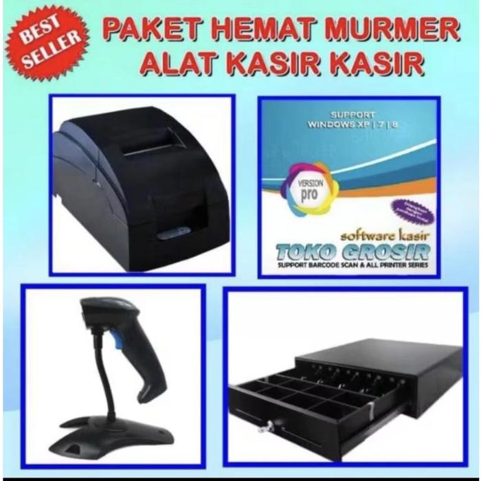 Gambar Paket Kasir Lengkap PC Komputer core i5 untuk toko grosir sembako umkm - Alat Kasir Saja, Kosmetik/Salon dari serba-murmer undefined Tokopedia
