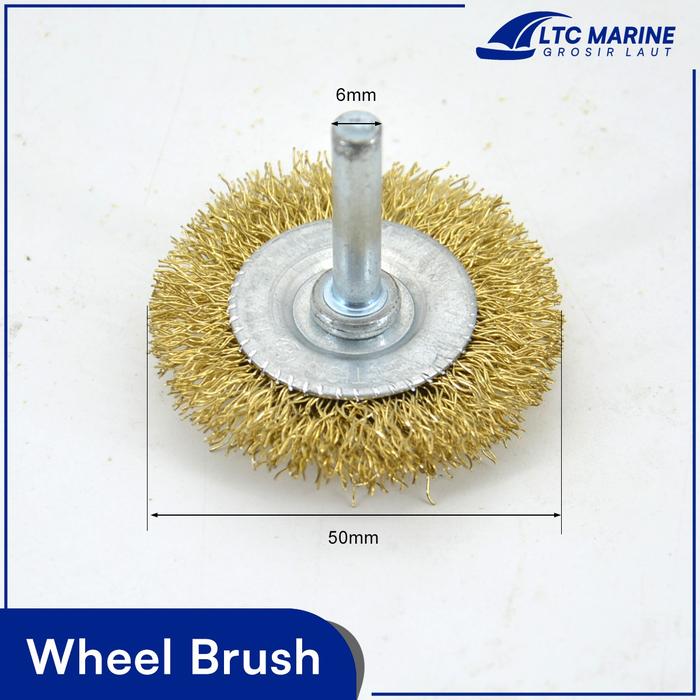 Gambar Shaft Welded Wire/Cup Brush Sikat Dilas Poros Impa 510786/87 - Wheel Brush dari LTC Marine Grosir Laut undefined Tokopedia