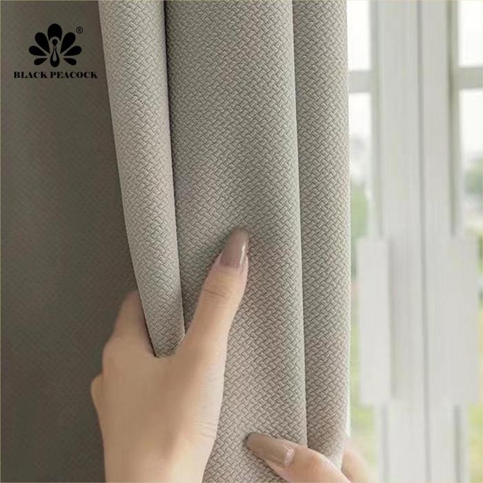 Gambar [DISKON] 99% BLACKOUT SPRING CURTAIN/ HOTEL LANGSIR/ LINEN CURTAIN/ SUNBLOCK LANGSIR dari ria lash undefined Tokopedia