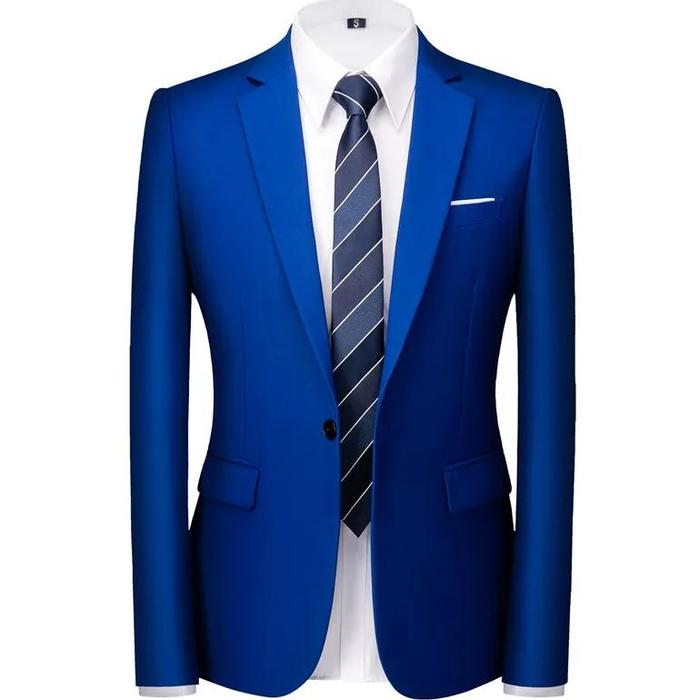 Jual Plus Size 5XL 6XL Men Blazers 16 Colors Men Slim Fit Business